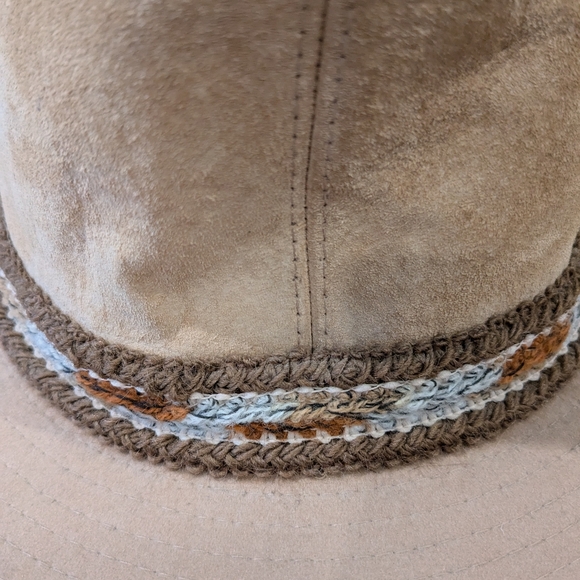 Vintage Larry Mahan Hat Collection Suede Leather Resistol Product 7 1/4